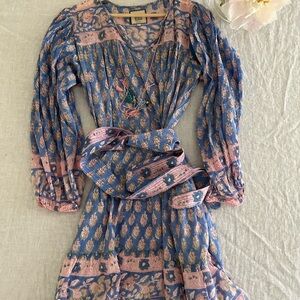 BELL BY ALICIA BELL
Purple Adele Flounce Dress